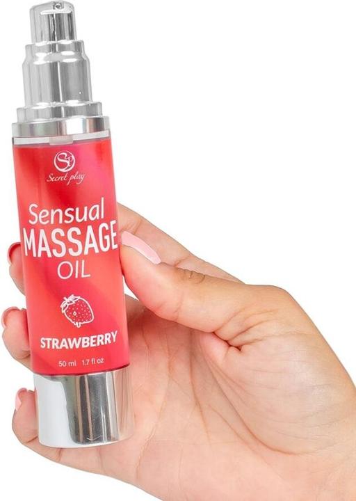 Image du produit Secret play Secretplay - Erdbeere-Massageã–L (50 ml)