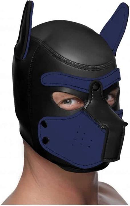 Produktbild Master Series Neoprene Puppy Hood - Black and Blue