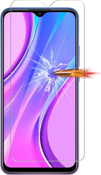 Actual product image Screenguard Xiaomi Redmi 9 bulletproof glass protective film Case Friendly Design (Xiaomi Redmi 9)