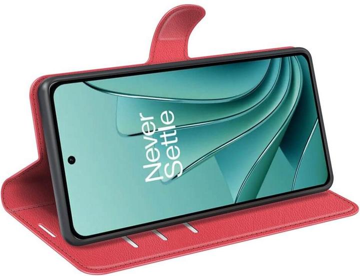 Image du produit Cover-Discount OnePlus Nord 3 - Étui en cuir rouge (OnePlus Nord 3)