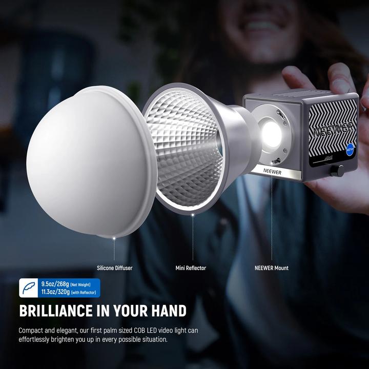 Produktbild Neewer HS60B Handheld Bi-Color LED Video Light (Videoleuchte)