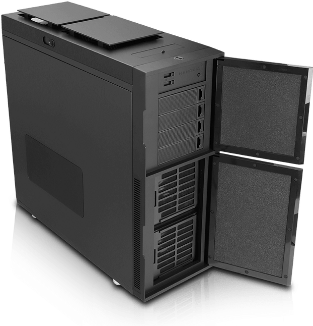 Produktbild Nanoxia Deep Silence 6 (HPTX, ATX, mATX, Mini-ITX, E-ATX, XL-ATX)