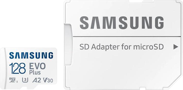Produktbild Samsung EVO Plus 128GB (128 GB, microSDXC, U3, UHS-I)