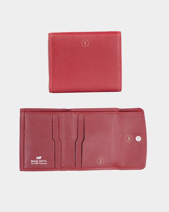 Immagine prodotto Braun Büffel GOLF RFID Überschlags-Geldbörse S 4CS rot