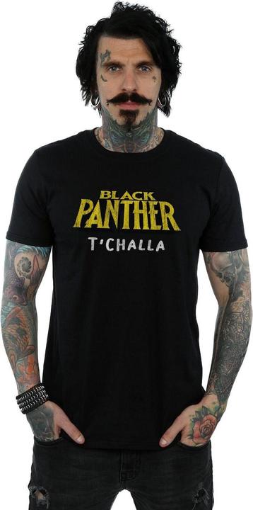 Actual product image Mens Black Panther AKA T'Challa T-Shirt (S)