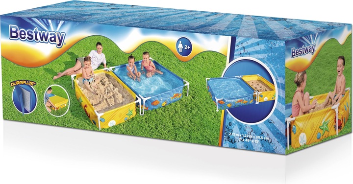 Image du produit Bestway Ma première piscine à cadre et bac à sable