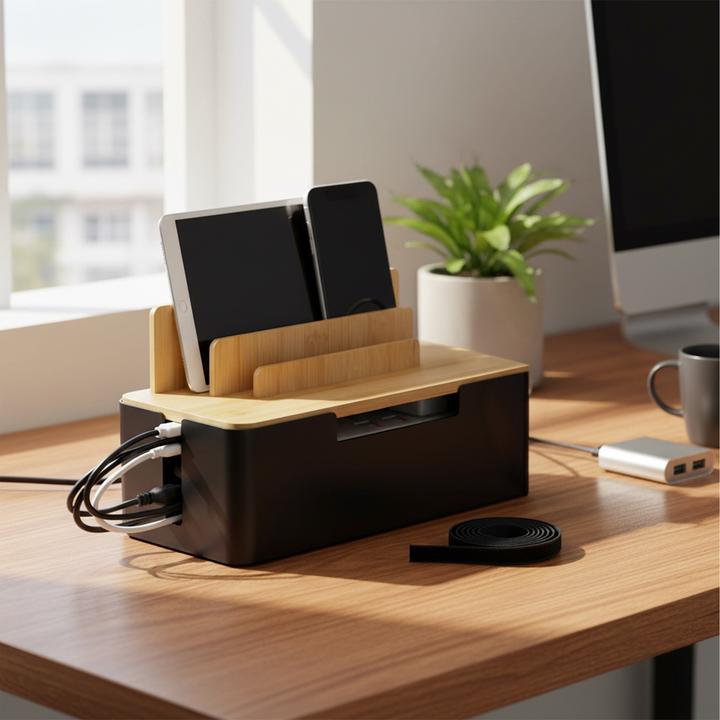 Actual product image Relaxdays cord box