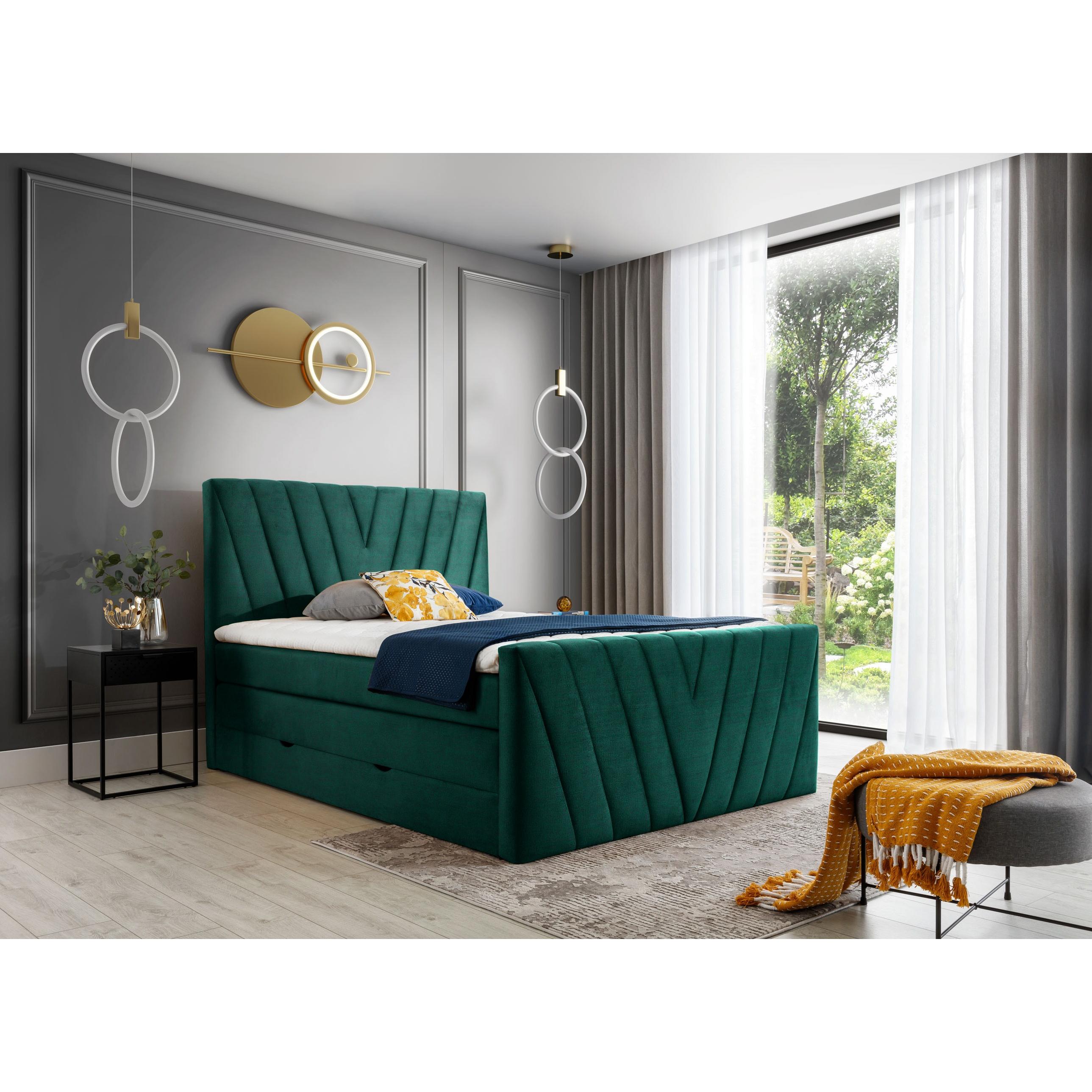 ELTAP, Bett, Candice mit Stauraum (140 x 200 cm)