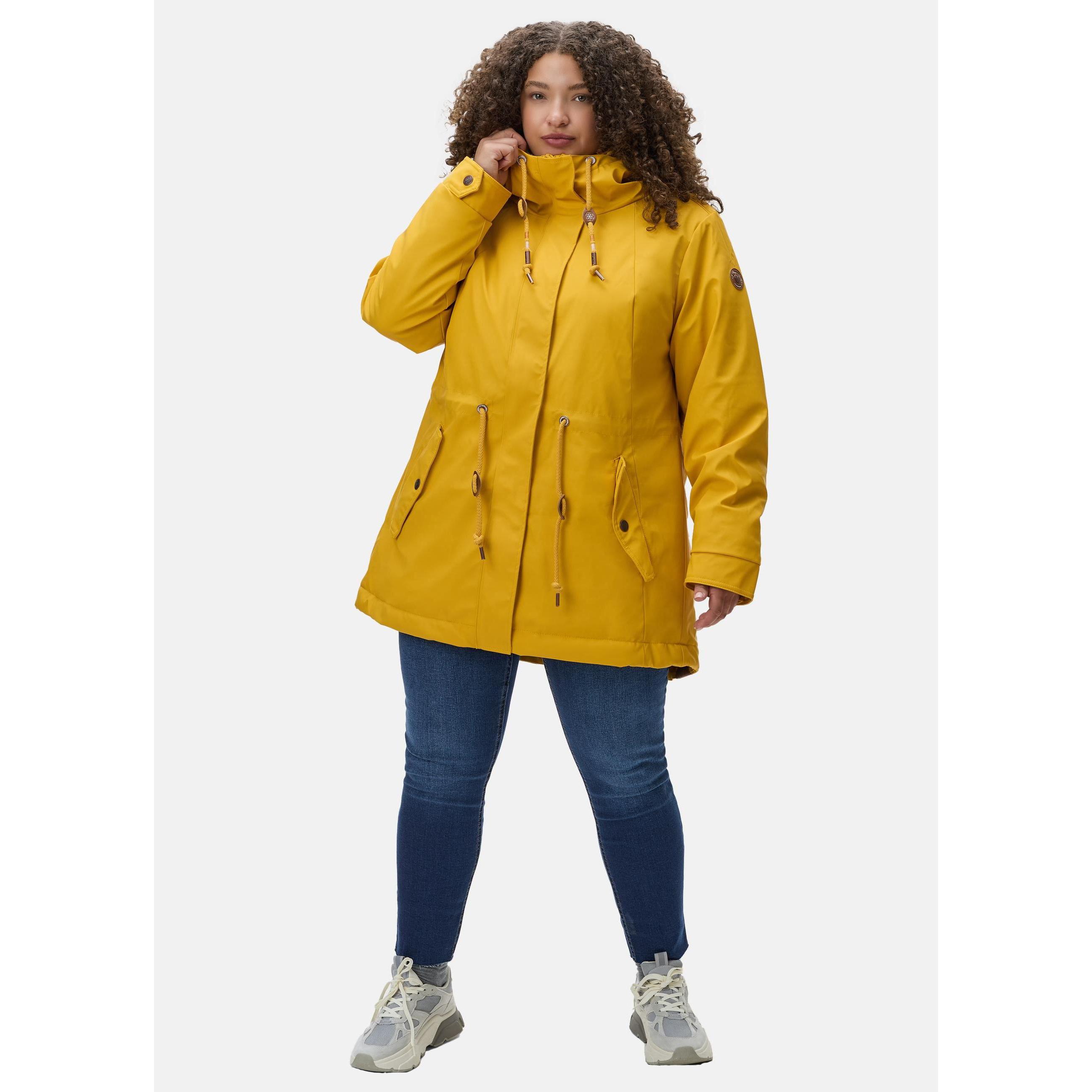 Ragwear, Damen, Jacke, Monadis Rainy II Intl. (3XL), Gelb, 3XL