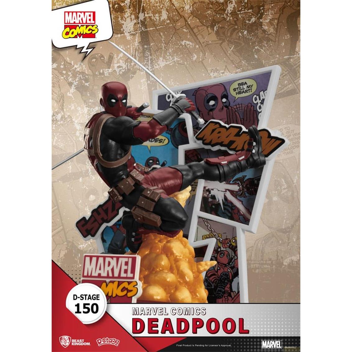 Thumbnail - Beast Kingdom Marvel D-Stage PVC Diorama Deadpool 16 cm