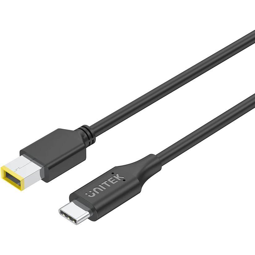 Unitek KABEL ZASILAJĄCY DO LENOVO 65W USB-C - DC11*4 5MM 1 8M (1.80 m), USB Kabel