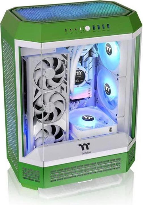 Produktbild Thermaltake The Tower 600 (hellgr?n, Tempered Glass x 3) (ATX, mATX, Mini-ITX)