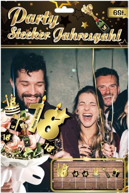 Actual product image UdoS Party-Stecker „18“