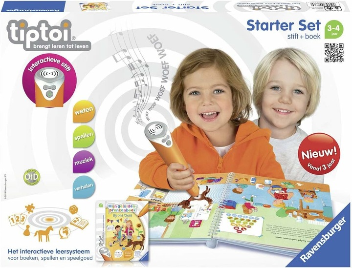 Produktbild Ravensburger Tiptoi Starterset Geluiden Prentenboek (Niederländisch)