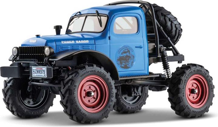 Actual product image FMS FCX24 Power Wagon Mud-Racer 1:24 blue - RTR 2.4GHz (RTR Ready-to-Run)
