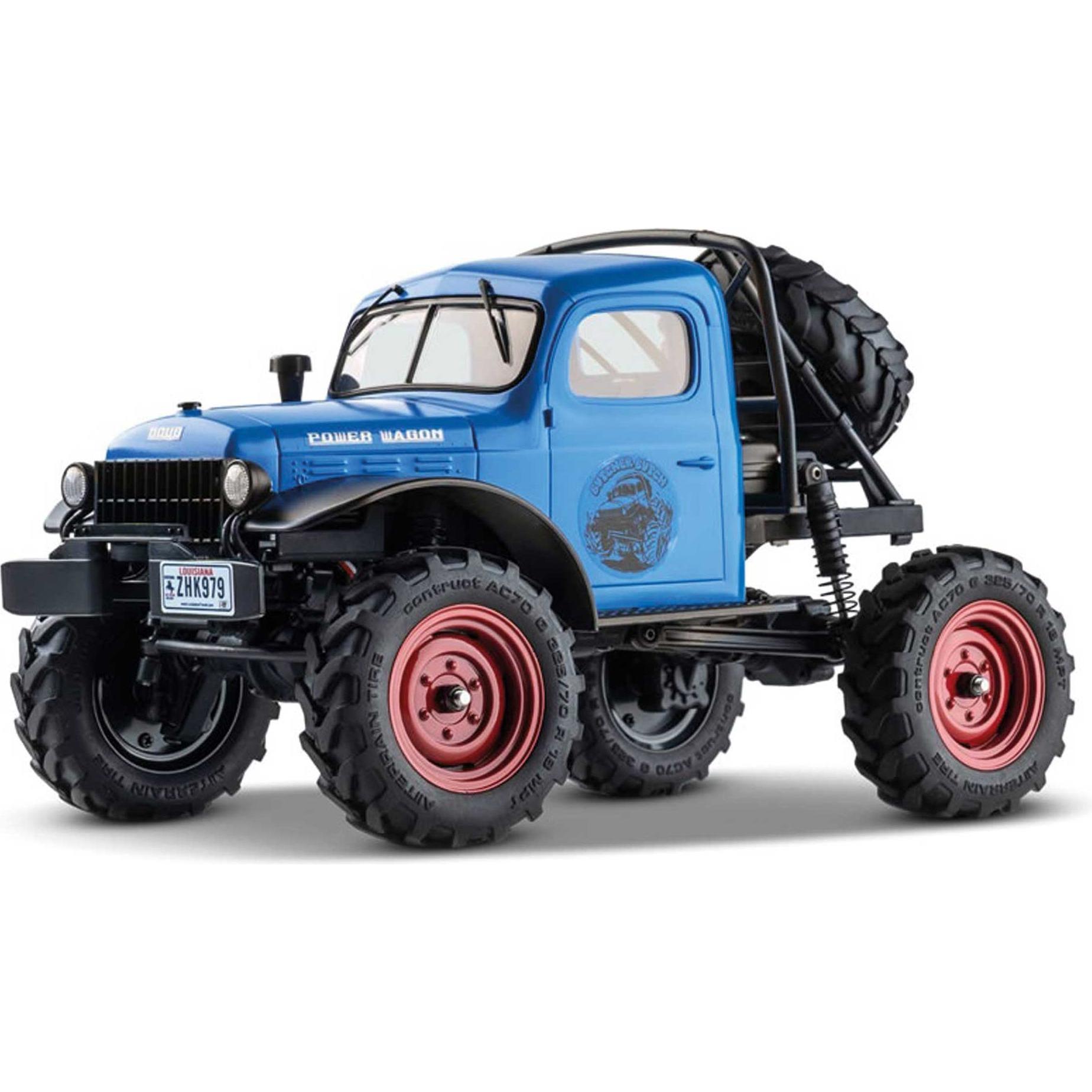 FMS FCX24 Power Wagon Mud-Racer 1:24 blau - RTR 2.4GHz (RTR Ready-to-Run)