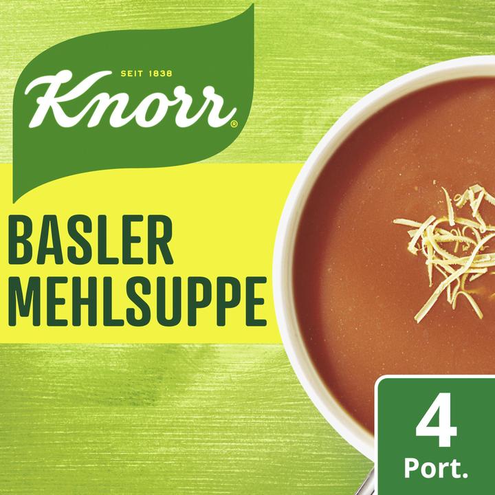 Immagine prodotto Knorr Sacchetto di zuppa di farina Basler, zuppa di farina cremosa come l'originale di Basilea, facile da