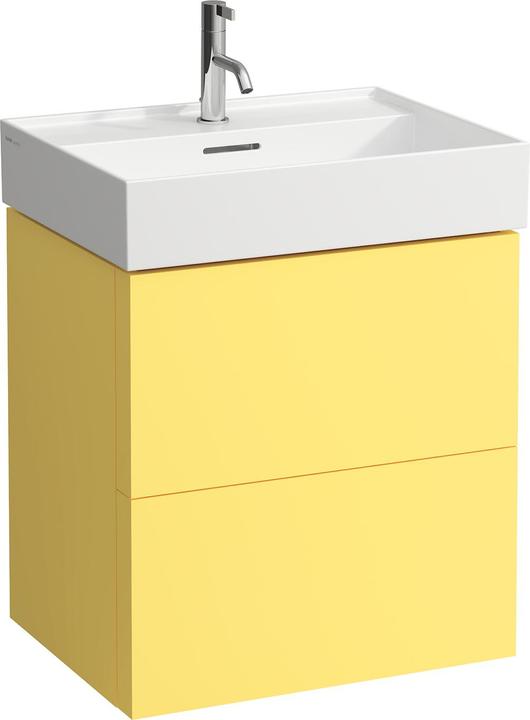 Actual product image Laufen Kartell vanity base, 2 drawers, 580x450x600mm, for WT H810333/8/9 and H813332/3, H407569033