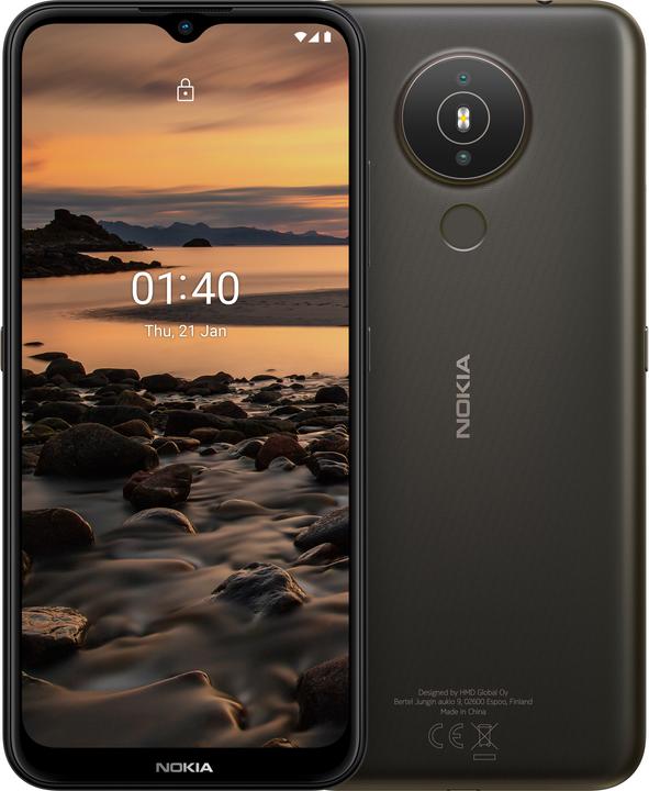 Produktbild Nokia 1.4 (32 GB, Charcoal, 6.51", Hybrid Dual SIM, 4G)