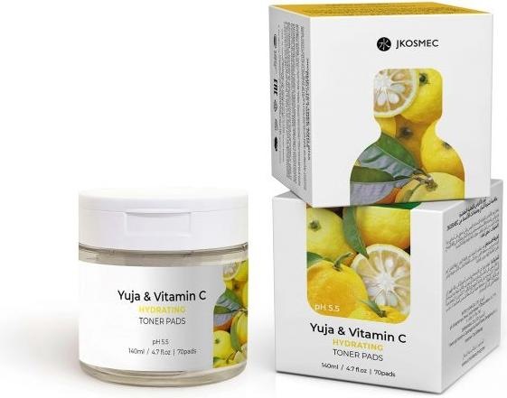 Produktbild JKosmec Yuja and Vitamin C Hydrating Toner Pads (Reinigungstücher)