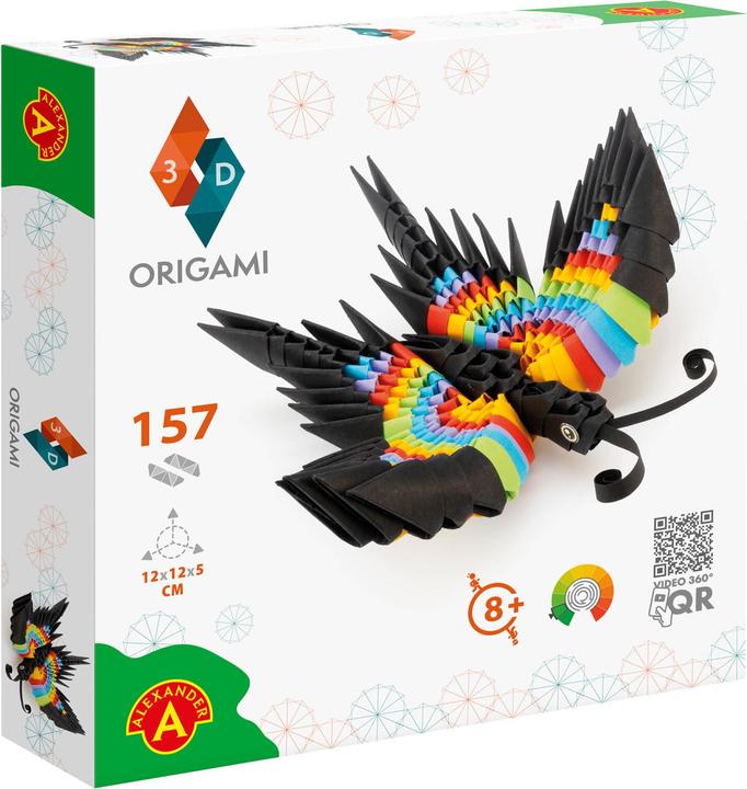 Produktbild Selecta Spielzeug ORIGAMI 3D - Schmetterling, 154 Stk.