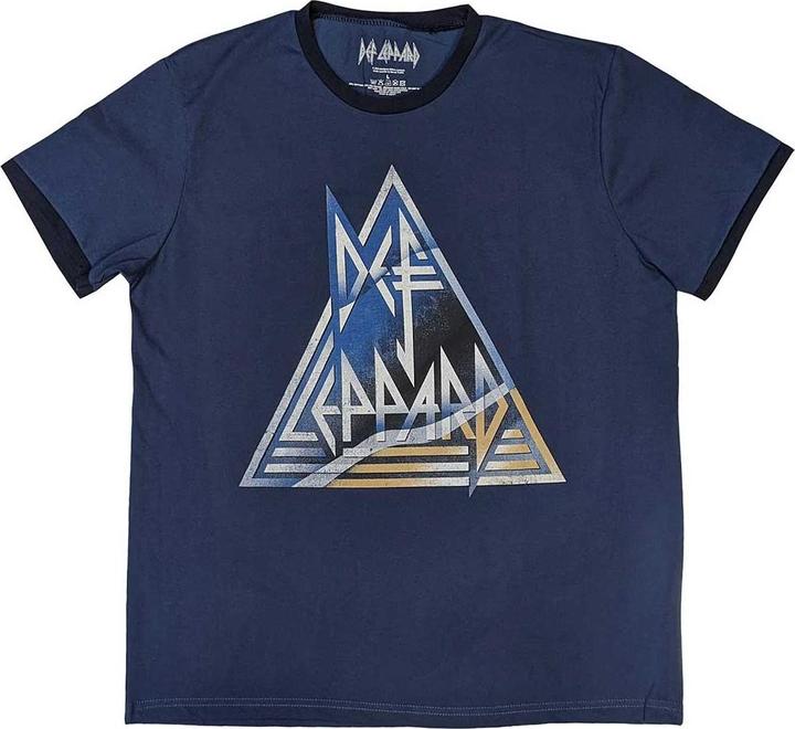 Image du produit Def Leppard Triangle Logo Ringer (M)