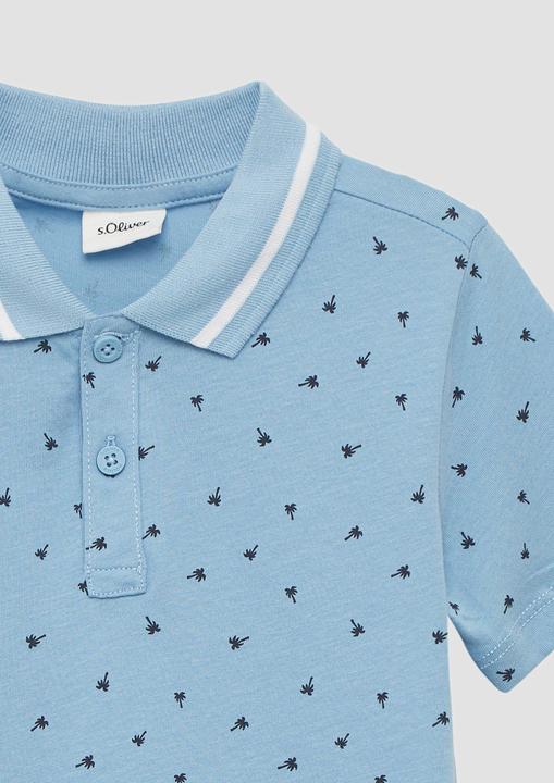 Immagine prodotto S.Oliver Polo-Shirt Poloshirt mit All-over-Print (104, 110)