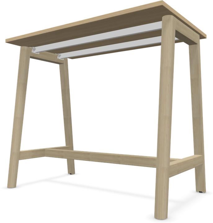 Actual product image Narbutas Nova Wood high table (120 x 70 x 105 cm)