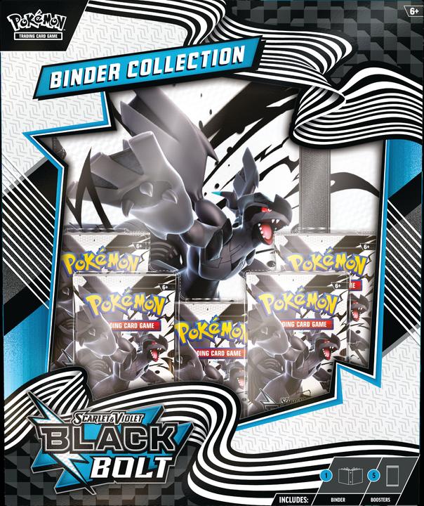 Actual product image Asmodée Scarlet & Violet: Black Bolt Binder Collection (English, Box Set & Collection)