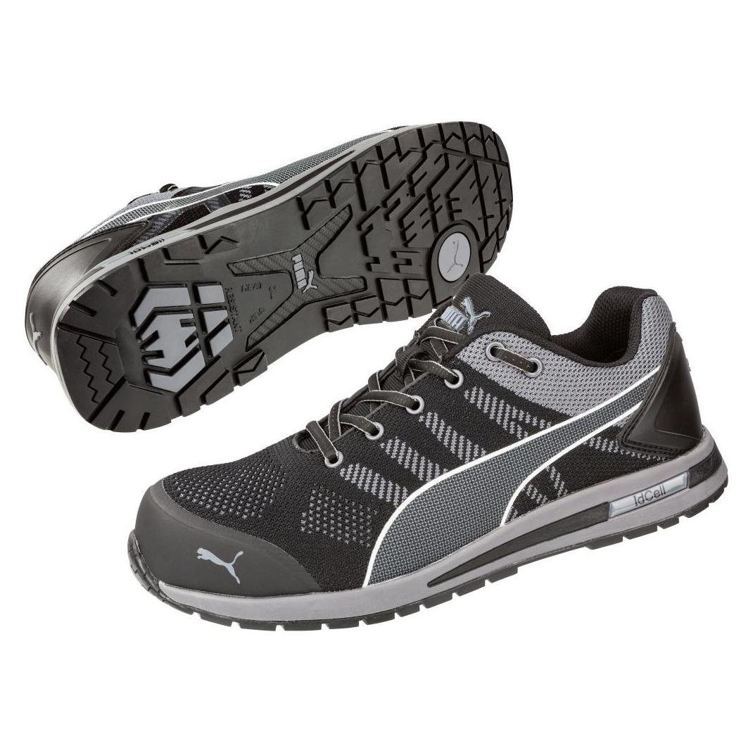 Puma, Werkschoenen, Elevate Knit Zwart Laag S1P 643160 (S1P, 47)