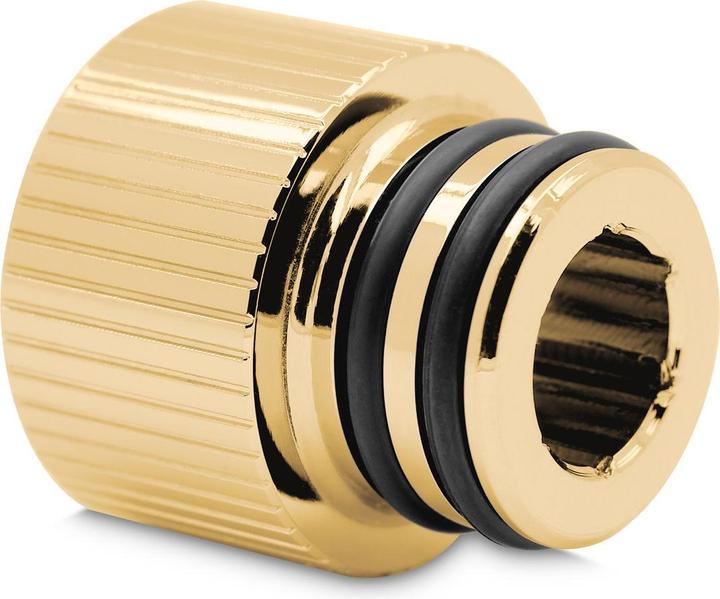 Actual product image EKWB EK Quantum Torque Push-In adapter M 14 - gold