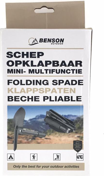 Actual product image Benson Folding spade mini multifunction