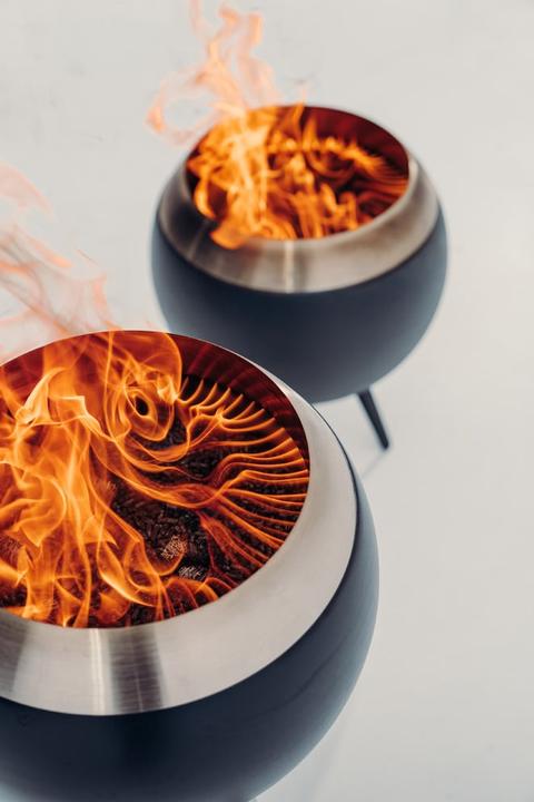 Actual product image Höfats MOON 45 fire bowl with low base (45 cm)