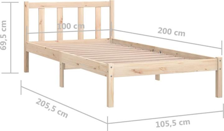 Actual product image VidaXL Tiziana (100 x 200 cm)
