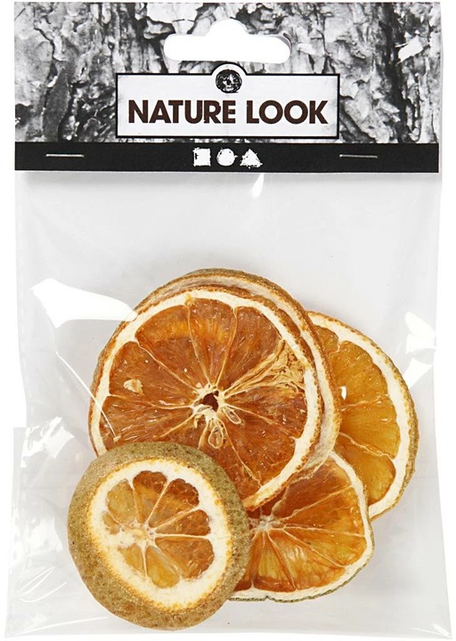 Image du produit Creativ Company Décoration de Noël lettres oranges 5 pièces