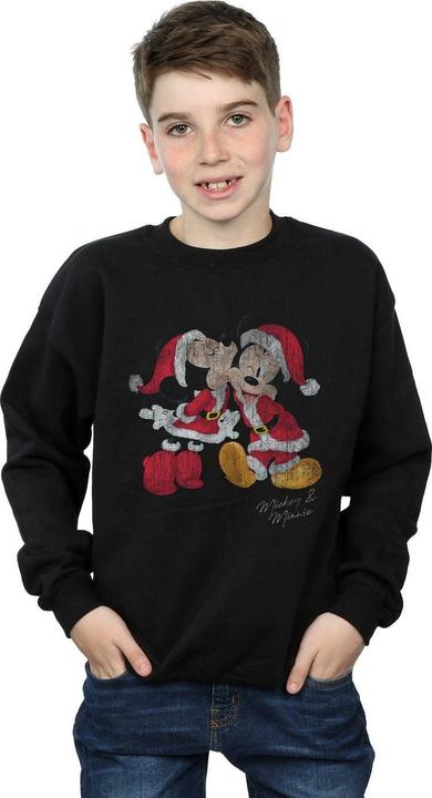 Produktbild Disney Mickey And Minnie Christmas Kiss Sweatshirt Jungen (128)