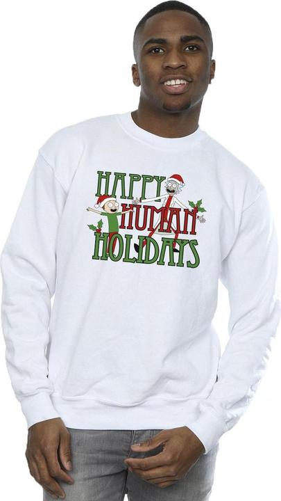Produktbild Rick And Morty Happy Human Holidays Sweatshirt (M)