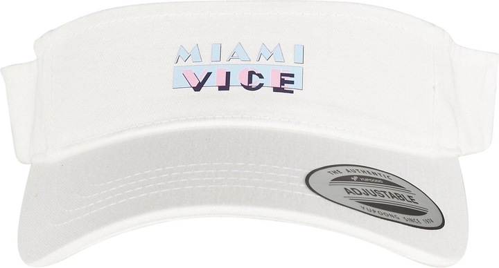 Produktbild Mister Tee Miami Vice Logo Visor Cap (One Size)