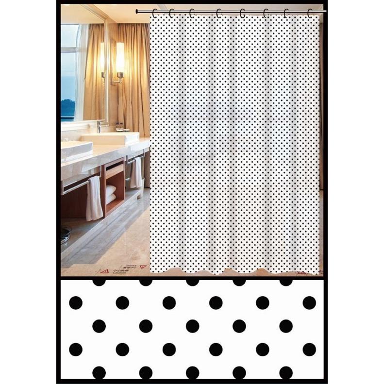Thema_lux, Vorhang, SHOWER CURTAIN ZHY018-4 180X180CM (180 x 180 cm)