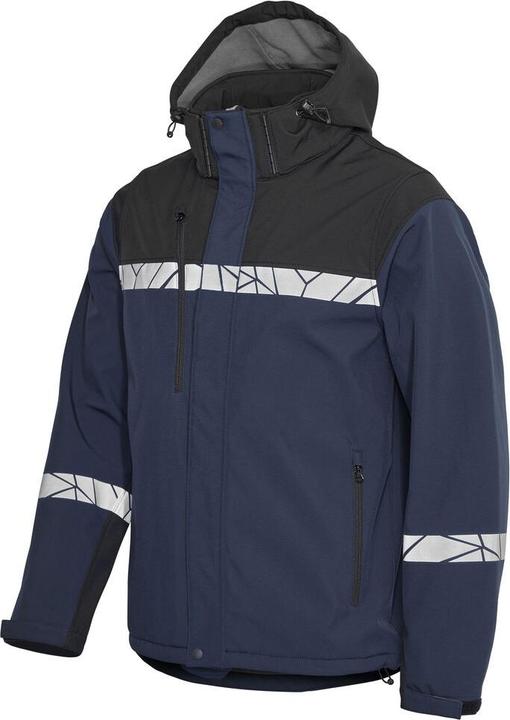 Actual product image Projob 7400 SOFTSHELL JACKET 7400 SOFTSHELL JACKET 9910-VIZ (7)