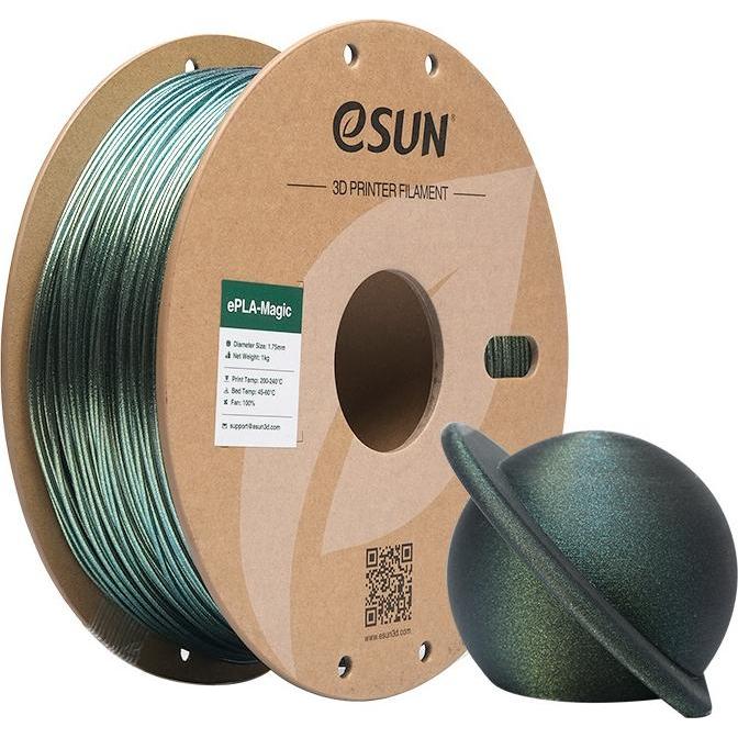 eSUN ePLA-Magic Dark Twinkling Gold Filament 1.75mm 1Kg (PLA, 1.75 mm, 1000 g, Gold), 3D Filament, Gold