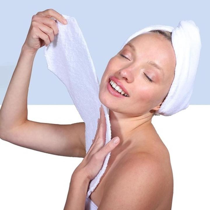 Actual product image AfterSpa Exfoliating Wash Cloth