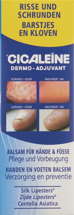 Produktbild Akileïne Dermo Cicaleine Balsam Risse Schrunden Schrund (Fusscrème & Fussgel, 50 ml)