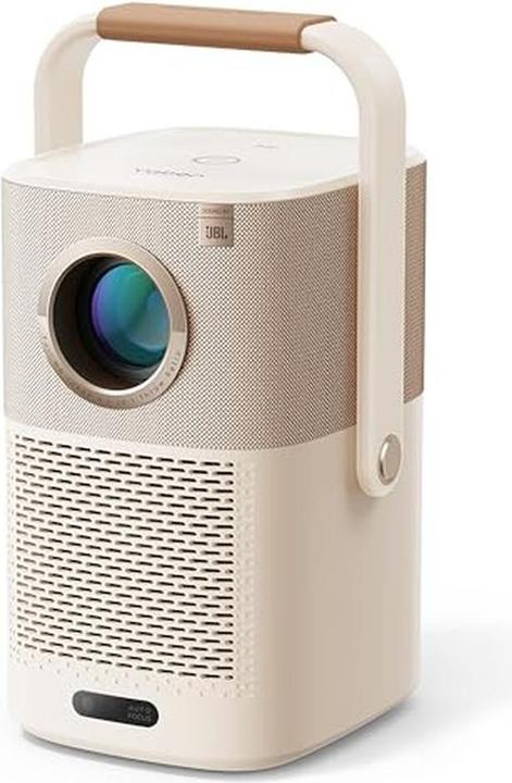 Yaber Portable 1080p Projector with Built-in Battery, WiFi 6, Bluetooth, Autofocus, and JBL Audio (Full HD, 450 lm)