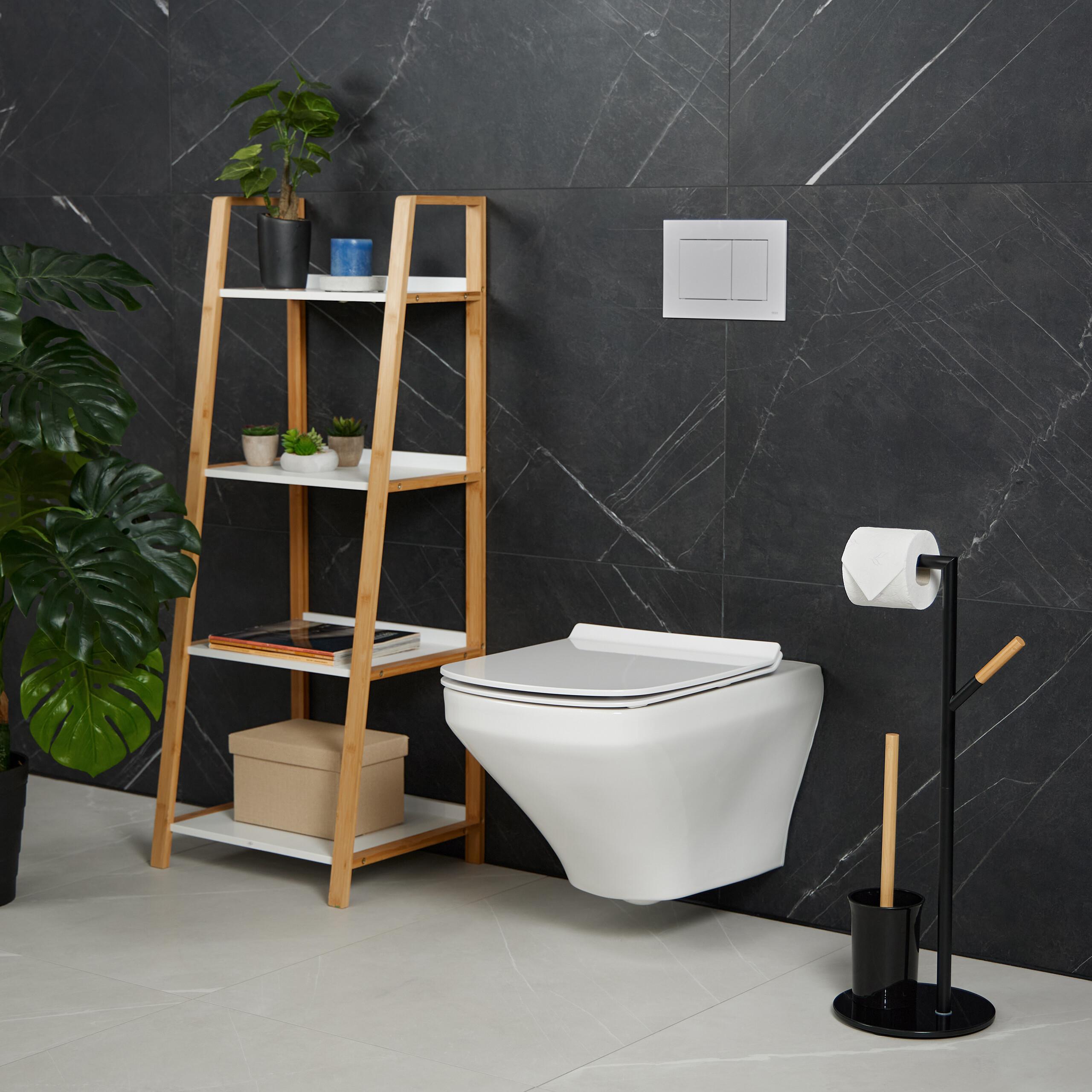 Thumbnail - Relaxdays, Toilettenpapierhalter, WC-Garnitur