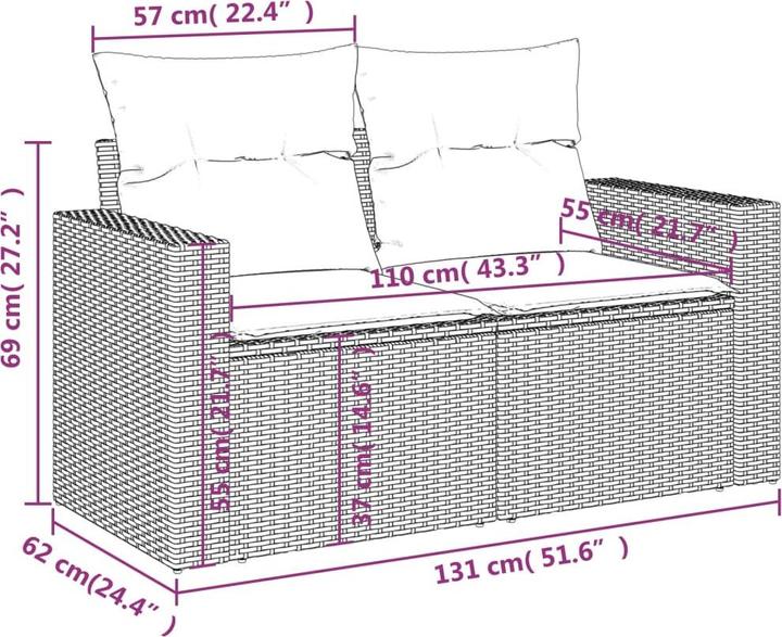 Produktbild vidaXL Lou