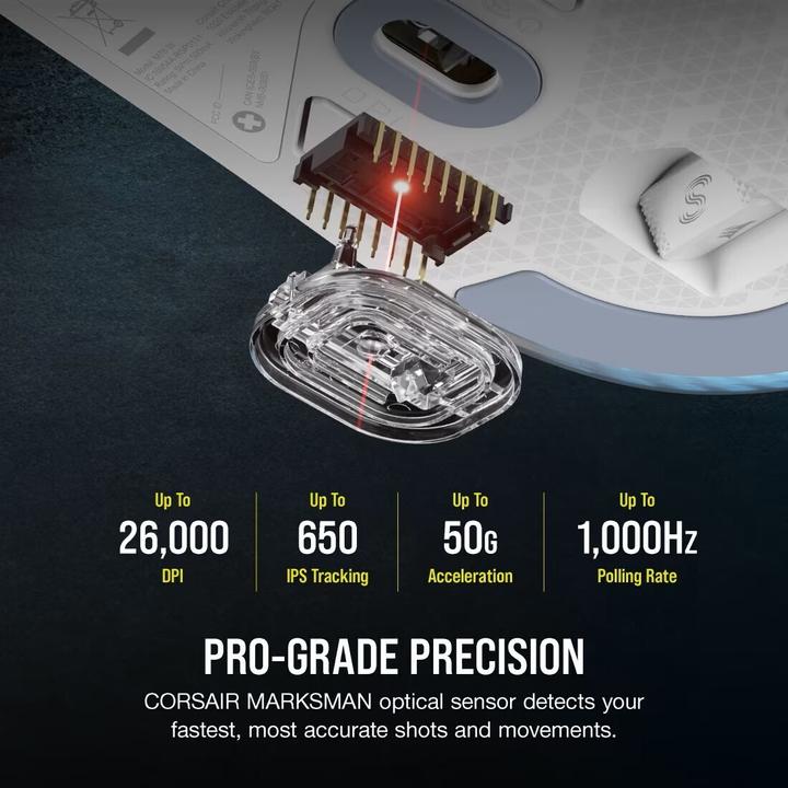 Actual product image Corsair M75 (Cable, Wireless)