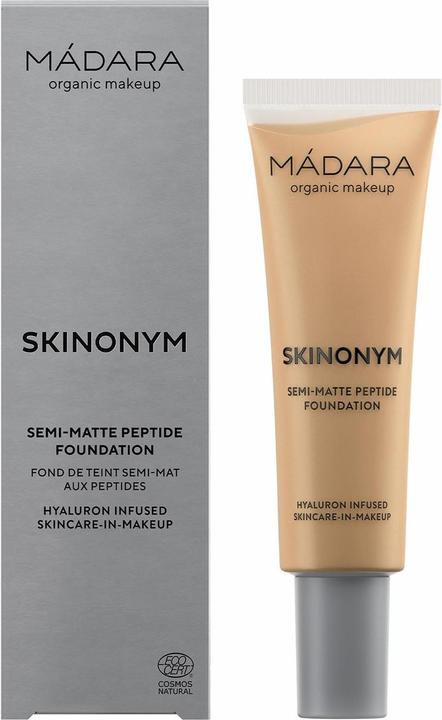 Produktbild Madara Organic Skincare SKINONYM Semi-Matte Peptide Foundation 30ml 50 Golden Sand (50 Golden Sand)