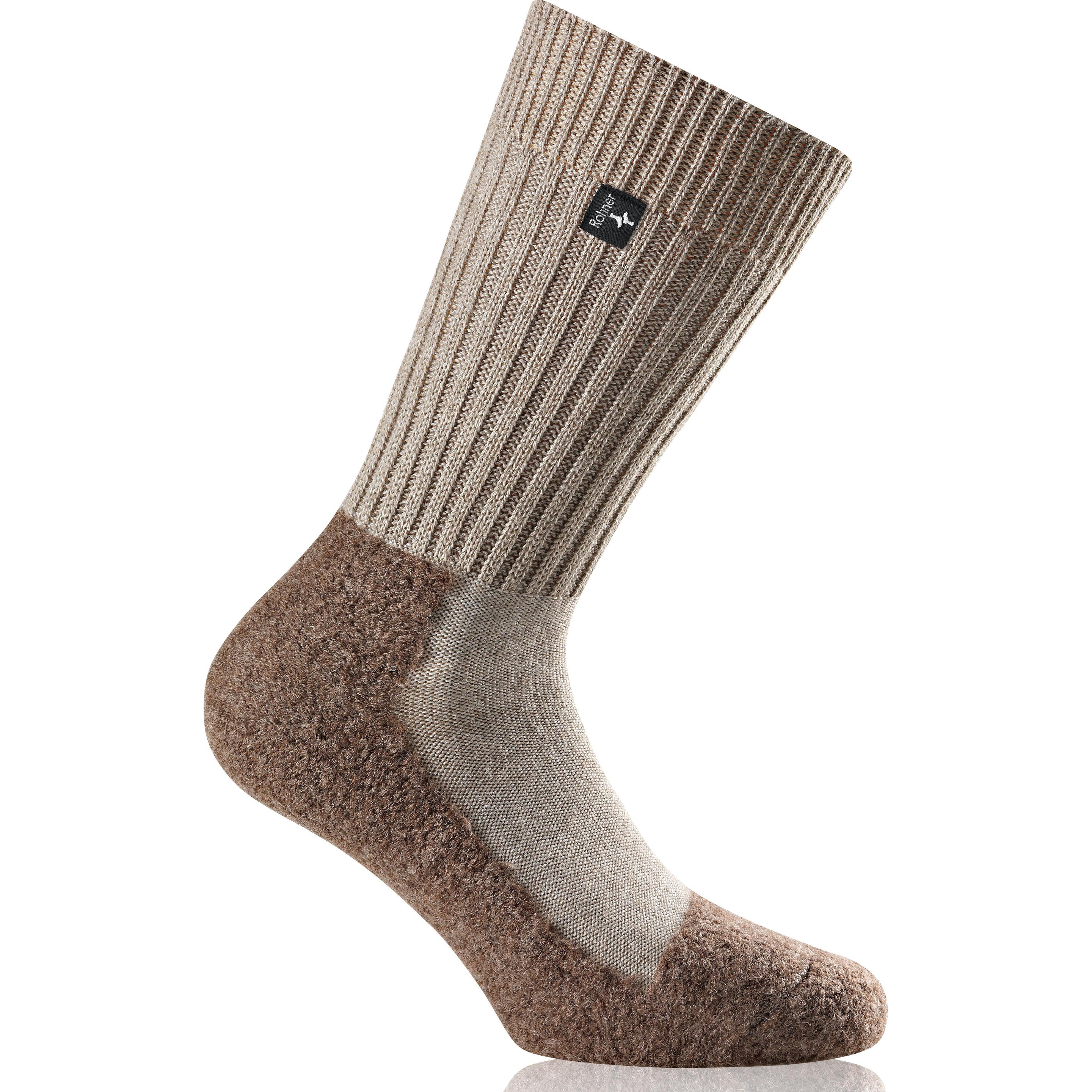 Rohner, Unisex, Sportsocken, Original Socke (39 - 41), Braun