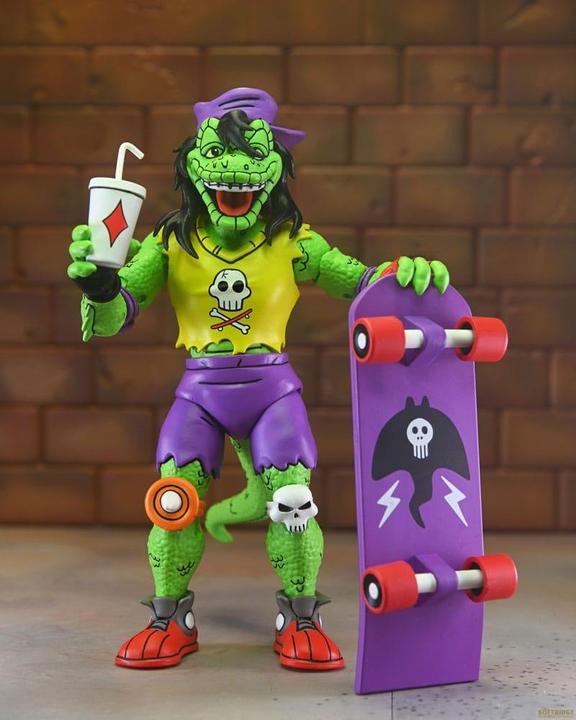 Actual product image Neca Teenage Mutant Ninja Turtles (Archie Comics) action figure Mondo Gecko 18 cm